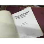 Ten bound volumes of The Connoisseur,