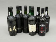 A quantity of vintage port (10)