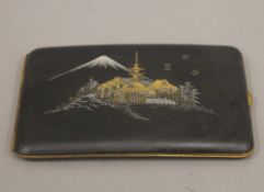A Komi type Japanese cigarette case.