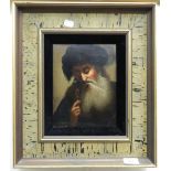 A 19th century oil on board, Portrait of a Bearded Man, indistinctly signed and dated 1831, framed.