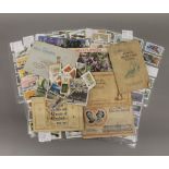 A quantity of miscellaneous ephemera, cigarette cards, stamps, etc.