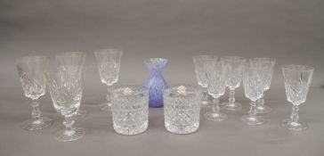 Two Stuart Crystal tumblers,