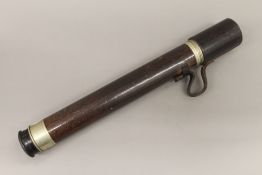 A W Ottway & Co WWII War Department telescope. 42.5 cm long closed.