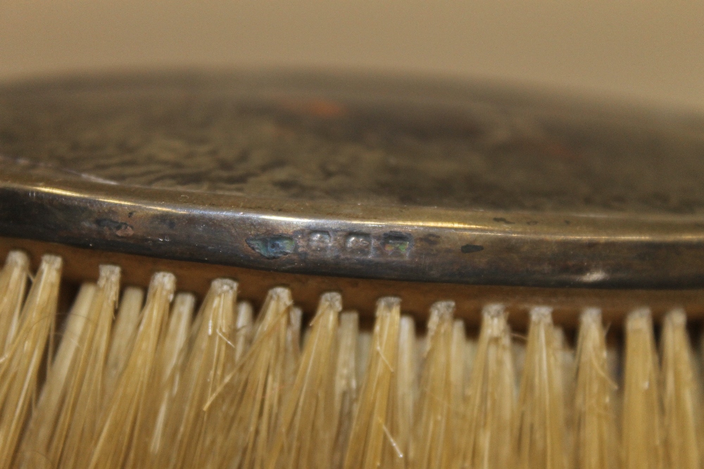 Two silver brushes, - Image 4 of 6