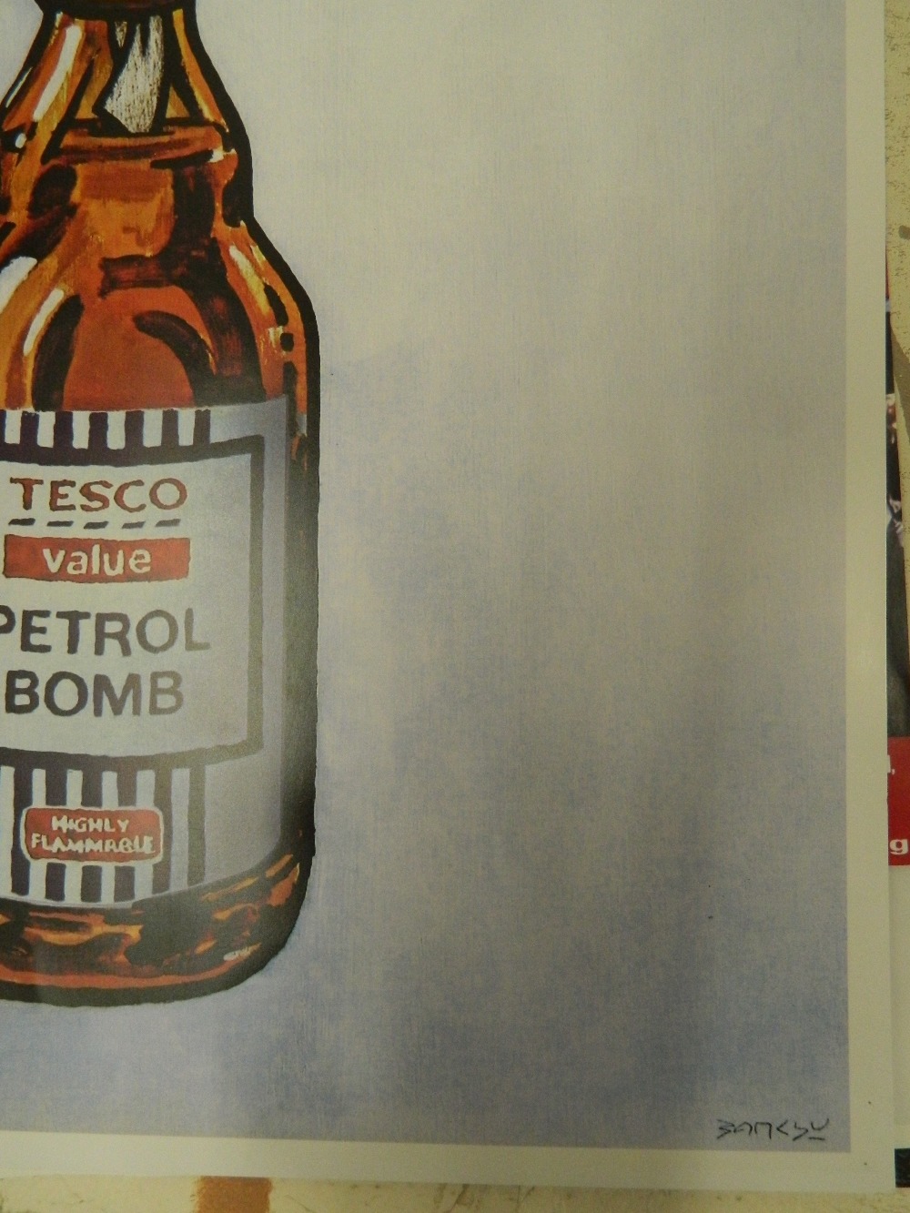 BANKSY (20th/21st century) British, Tesco Value Petrol Bomb 2011, offset lithograph on paper, - Image 7 of 9