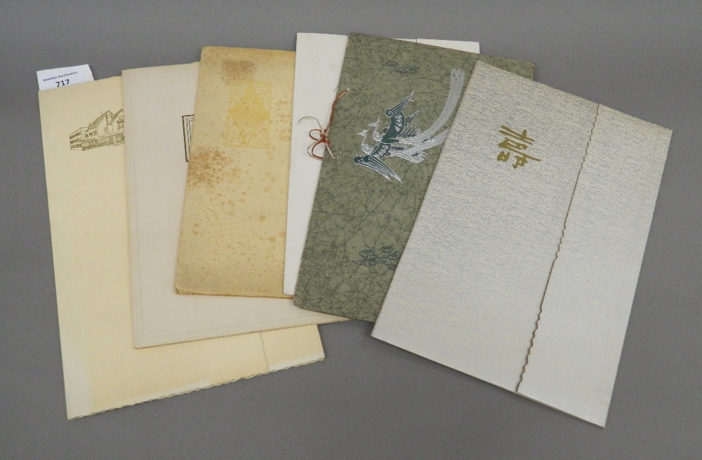 Six Japanese photographs.