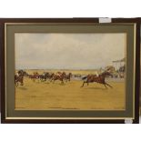 ISAAC CULLIN, The Cambridgeshire Stakes 1911 inscribed ''Mercutio - C Trigg Up,