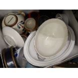 A large quantity of decorative ceramics, etc.