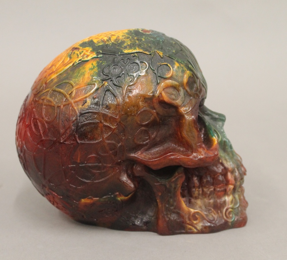 A model of a skull - Bild 3 aus 4
