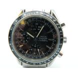 An Omega speedmaster automatic chronometer gentleman's wristwatch.