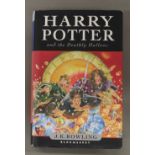 J K Rowling, Harry Potter and the Deadly Hallows, hardback,