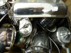 A large quantity of silver plate