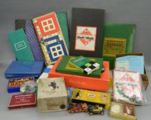 A quantity of vintage toys and games