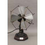 A vintage electric fan. 40 cm high.
