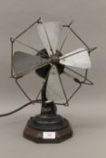 A vintage electric fan. 40 cm high.