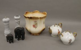 A quantity of ceramics, etc.