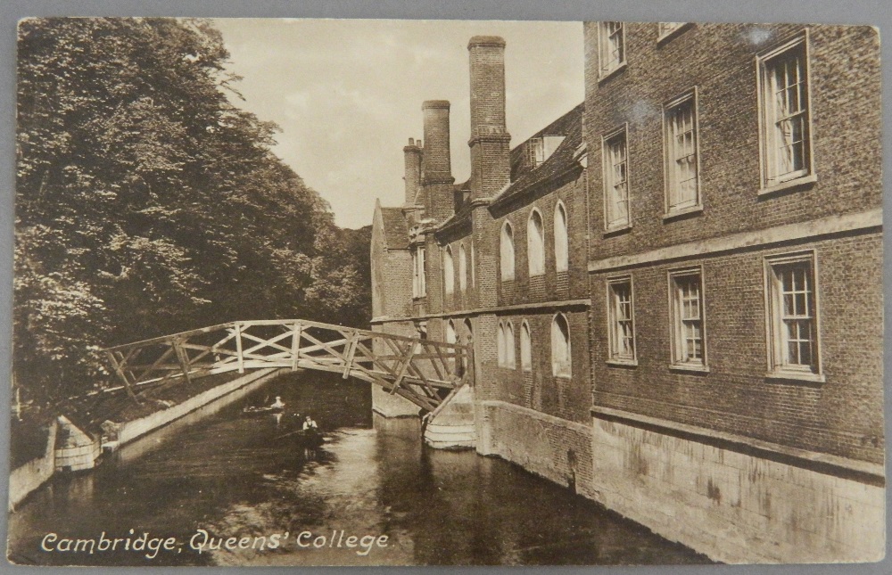 A quantity of vintage Cambridge postcards - Image 5 of 7