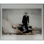 BLEK LE RAT (born 1951) French, Getting Through The Walls 2008, limited edition print,