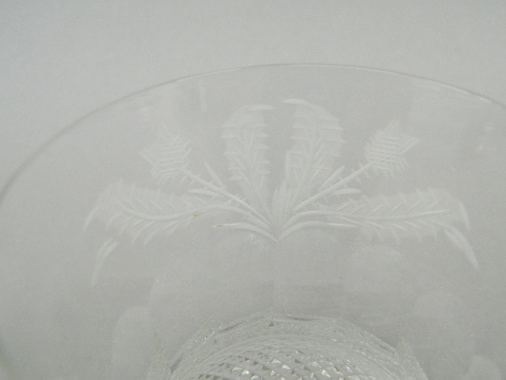 A set of six Royal Stuart crystal tumblers. - Image 4 of 4