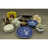 A quantity of ceramics, etc.