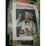 A box of miscellaneous vintage ephemera