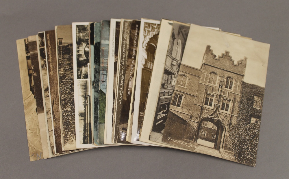 A quantity of vintage Cambridge postcards - Image 2 of 7