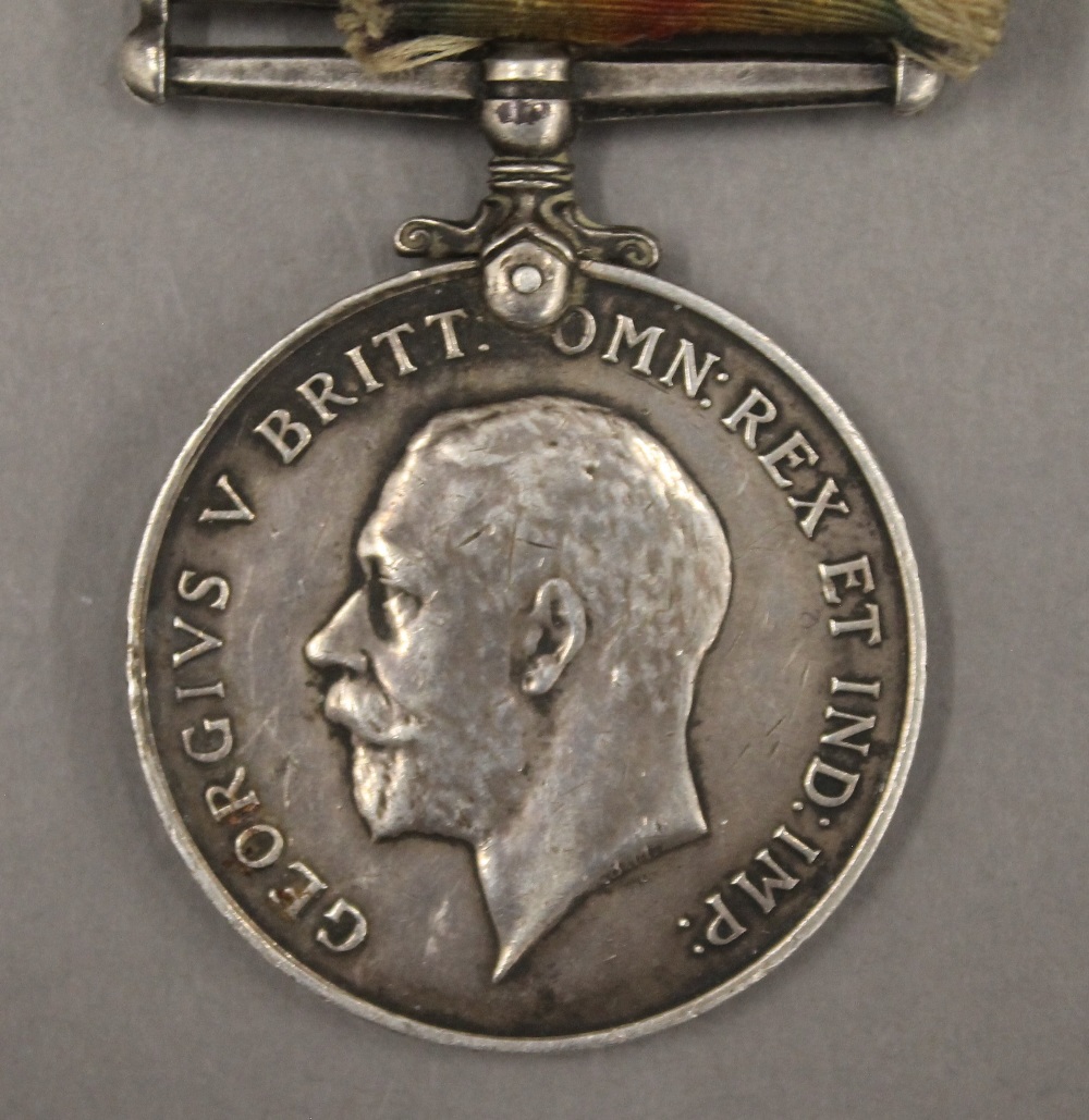 Two WWI medals, awarded to 31615 Pte. W R A Canham Rif. - Image 3 of 8