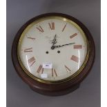 A wall clock. 37 cm diameter.