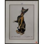 MIKE MARGOLIS (20th/21st century) British, Skimbleshanks, limited edition print, numbered 21/250,