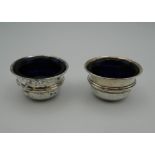 A pair of silver salts