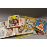 A collection of Shirley Temple memorabilia