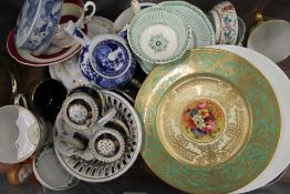 A quantity of decorative ceramics, etc.