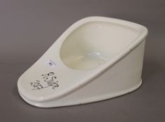 After MARCEL DUCHAMP, Pottery Bed Pan, inscribed ''R.