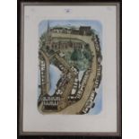 GLYNN THOMAS, Thaxted, limited edition print, signed in pencil to margin, numbered 25/75,