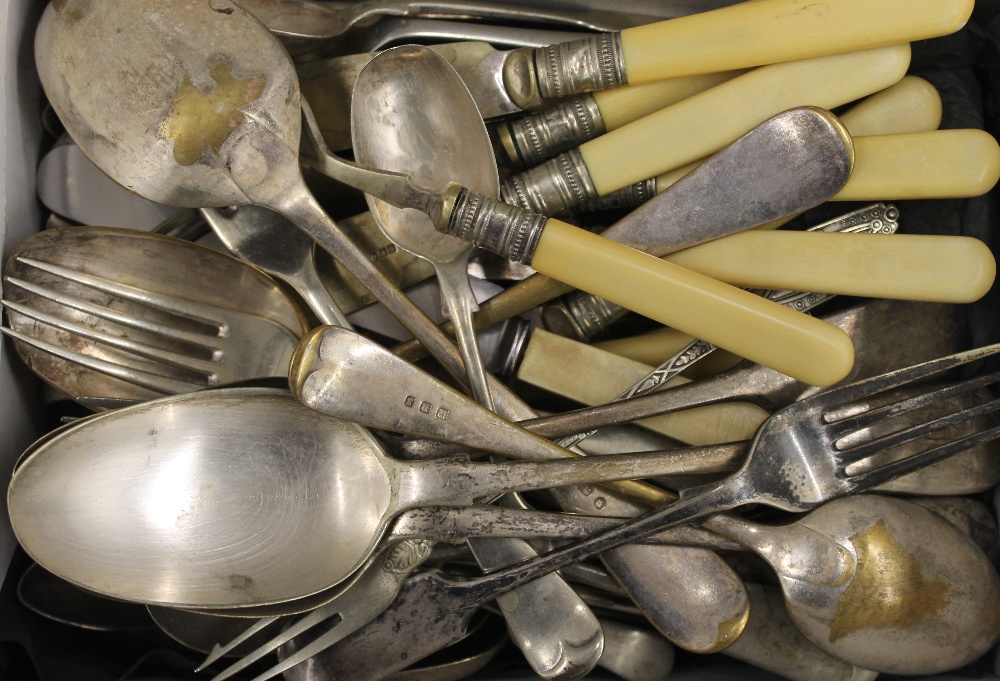 A quantity of various silver plate - Image 3 of 14