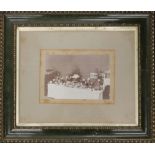 A Victorian photograph of The Chester Annual Dairy Show, framed and glazed. 20.5 x 14 cm.