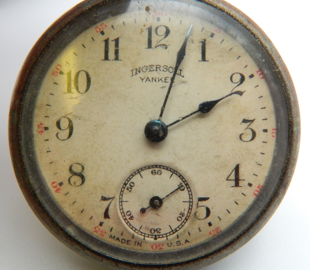 A pocket watch and a stopwatch. The latter 5.5 cm diameter. - Image 4 of 4