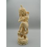 A late 19th/early 20th century Indian ivory figure,