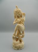 A late 19th/early 20th century Indian ivory figure,