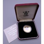 A 1998 £2 proof silver coin