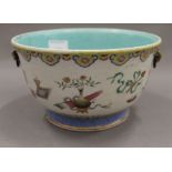 A 19th century Chinese bowl. 21 cm diameter.