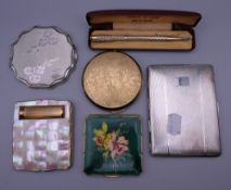 Four vintage compacts,