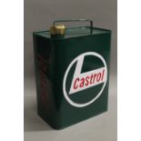A Castrol oil can. 32.5 cm high.