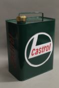 A Castrol oil can. 32.5 cm high.