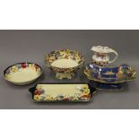 A small quantity of miscellaneous ceramics, including Doulton,