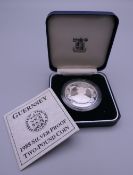 A 1988 £2 proof silver coin