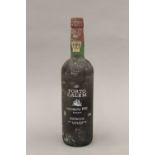 A single bottle of Porto Calem Colheita 1952 Reserva 1987. 30 cm high.