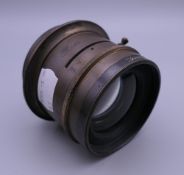 A Zeiss convertible anastigmat patent 16 1/2'' No2655 lens. 6.5 cm high.