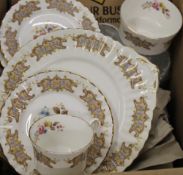 A large quantity of various porcelain tea and dinner wares