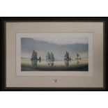 M PETERSON, Setting Sail, limited edition print numbered 42/150, signed in pencil to margin,